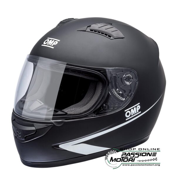 Casco Omp Circuit Nero Opaco