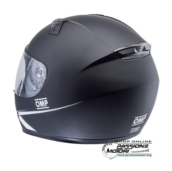 Casco Omp Circuit Nero Opaco